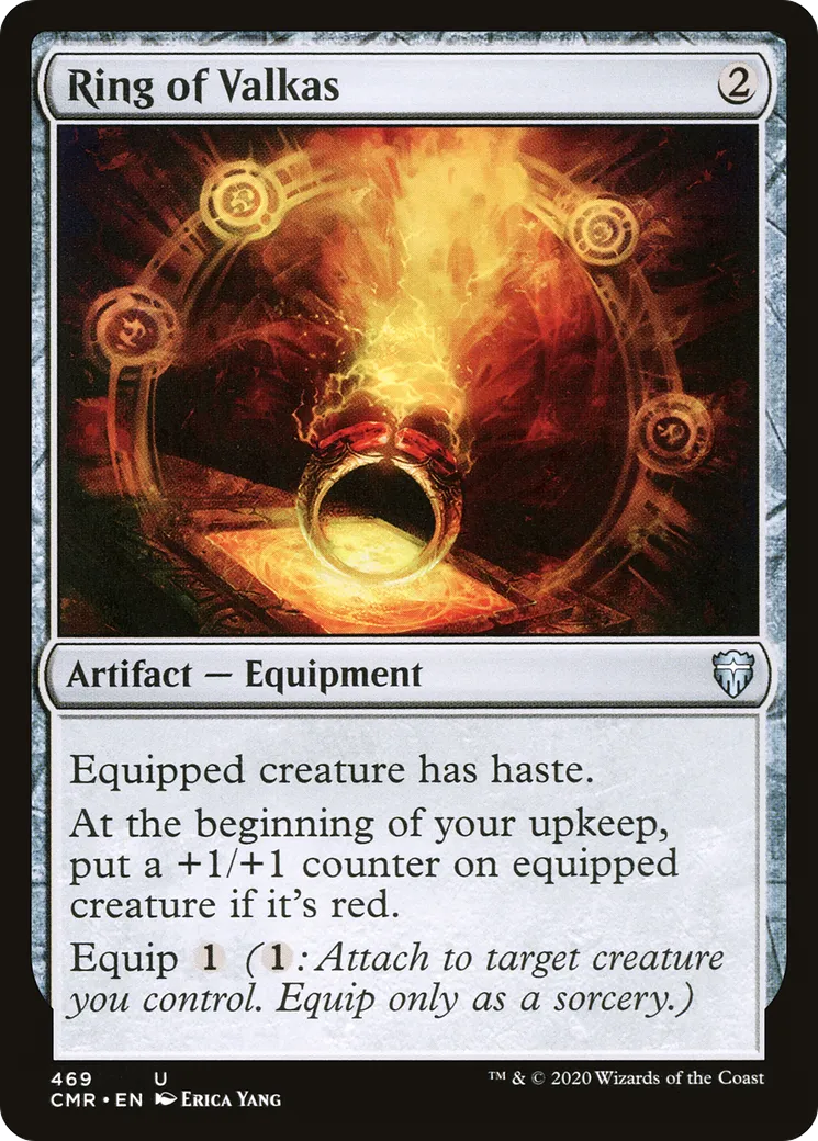 Anneau de Valkas — Commander Legends — Magic: The Gathering