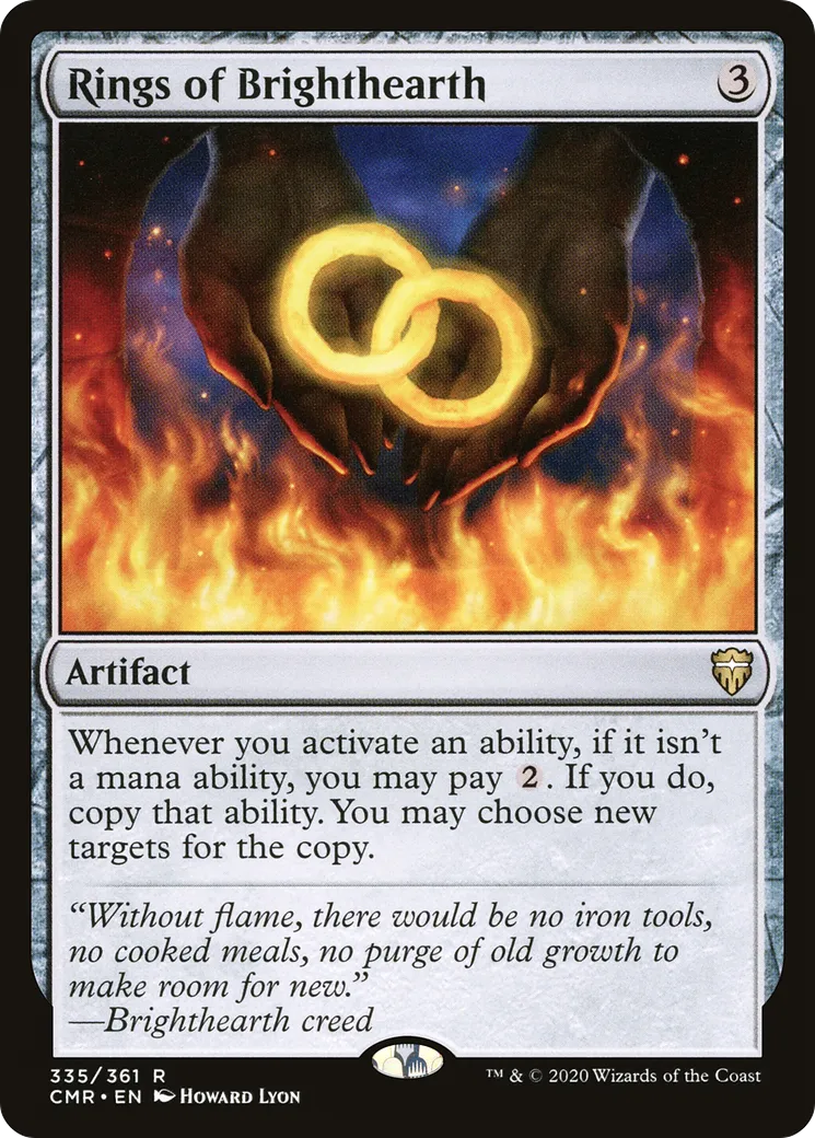Rings of Brighthearth — Commander Legends — Magic: The Gathering