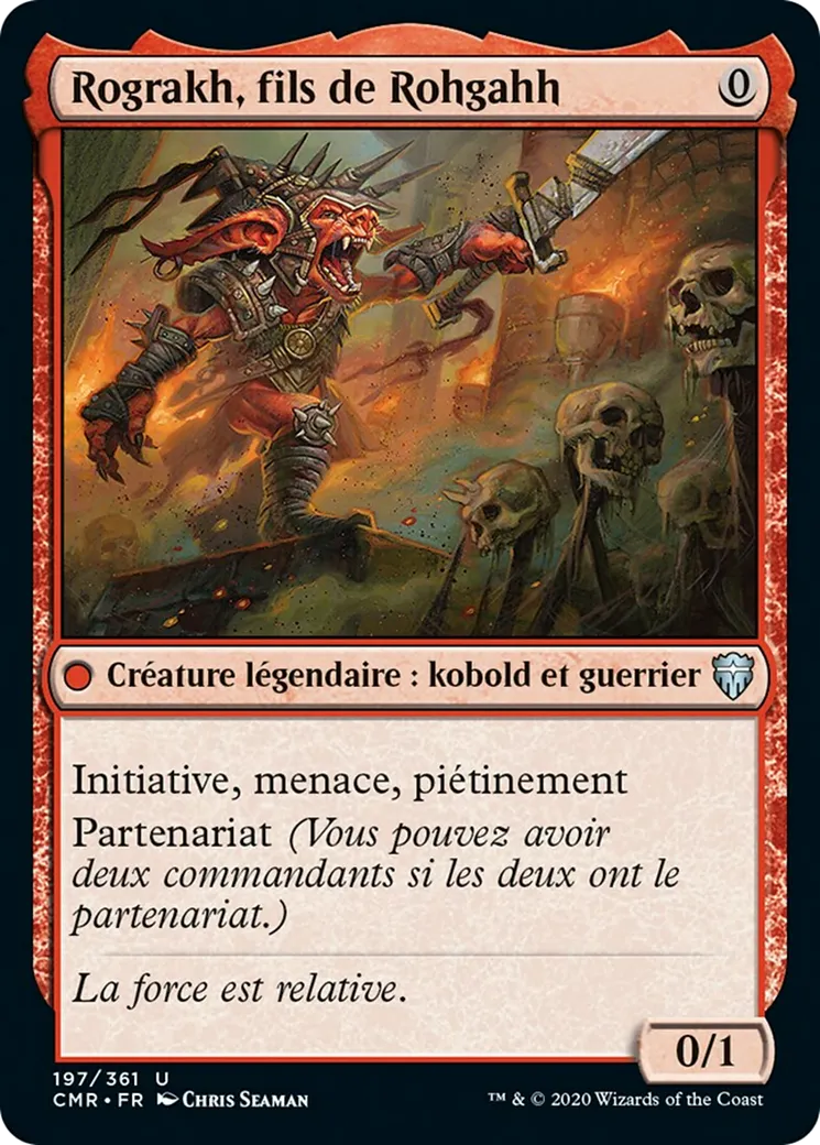 Rograkh, fils de Rohgahh — Commander Legends — Magic: The Gathering