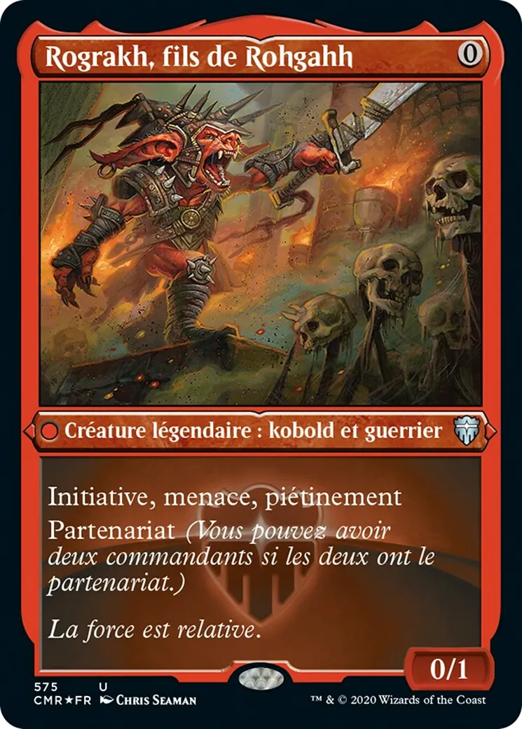 Rograkh, fils de Rohgahh — Commander Legends — Magic: The Gathering