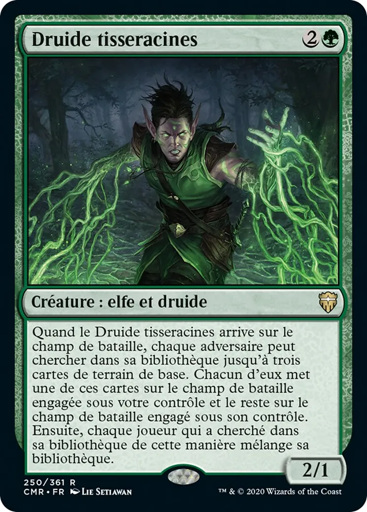 Druide tisseracines — Commander Legends — Magic: The Gathering