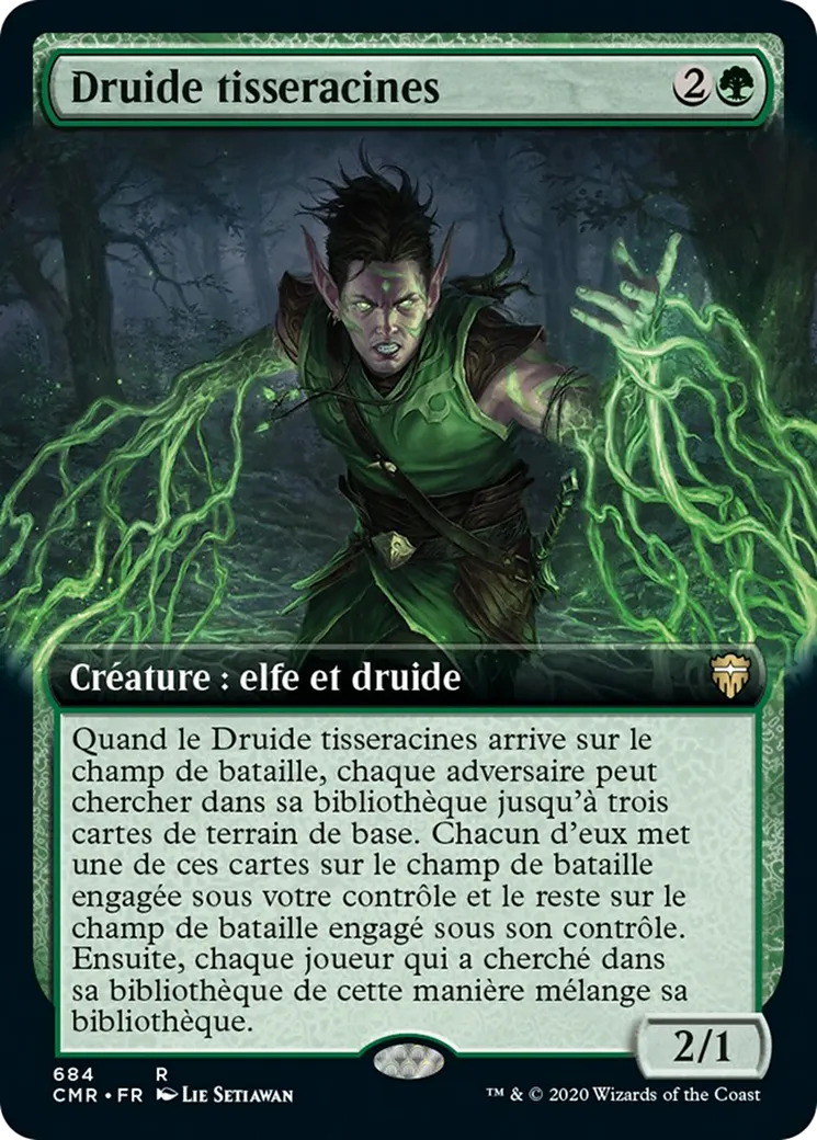 Druide tisseracines — Commander Legends — Magic: The Gathering