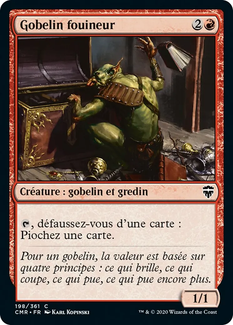 Gobelin fouineur — Commander Legends — Magic: The Gathering