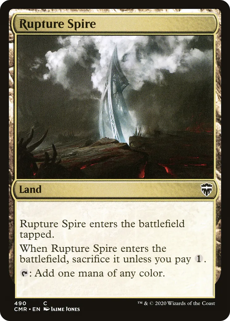 Rupture Spire — Commander Legends — Magic: The Gathering