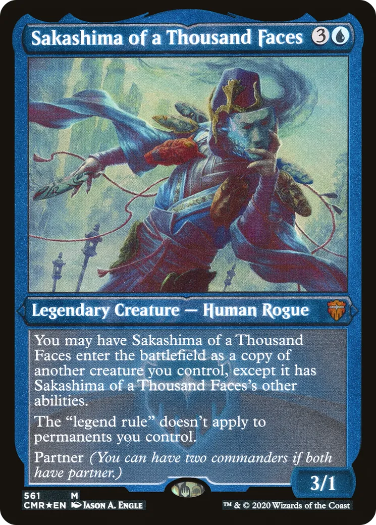 Sakashima of a Thousand Faces — Commander Legends — Magic: The Gathering