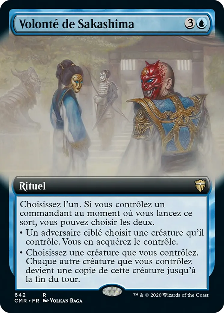 Volonté de Sakashima — Commander Legends — Magic: The Gathering