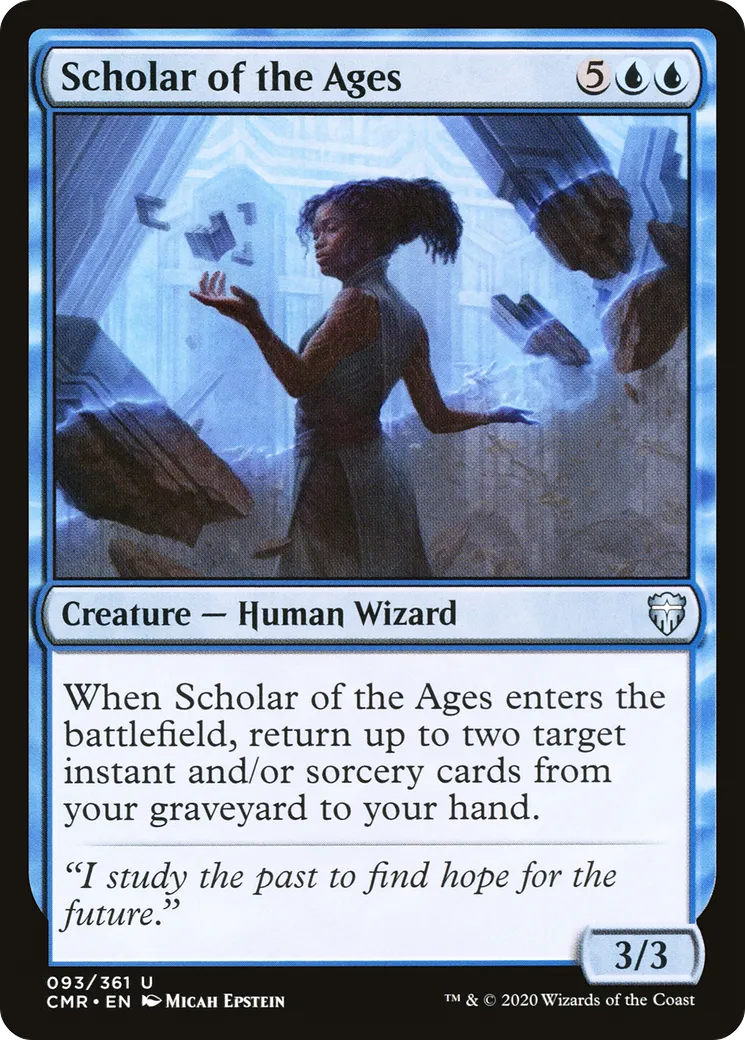 Scholar of the Ages from Commander Legends - Magic: The Gathering