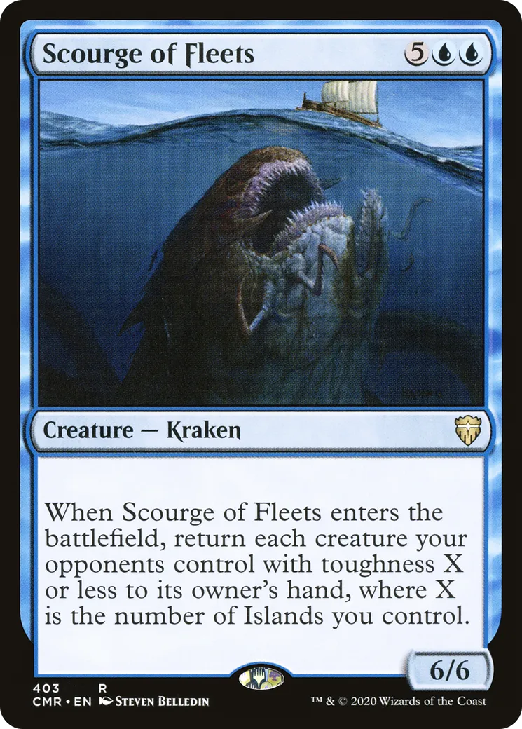 Scourge of Fleets — Commander Legends — Magic: The Gathering