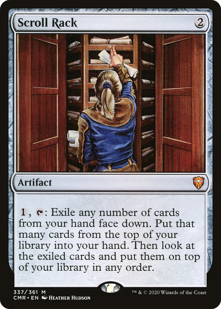 Scroll Rack — Commander Legends — Magic: The Gathering