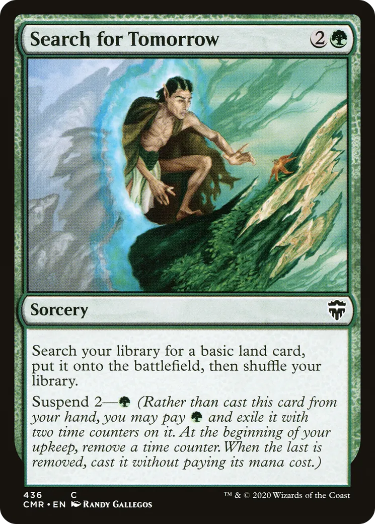 Search for Tomorrow — Commander Legends — Magic: The Gathering