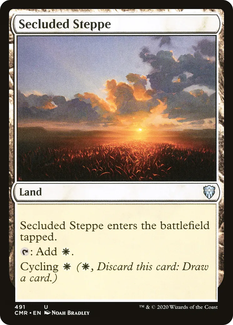 Secluded Steppe — Commander Legends — Magic: The Gathering