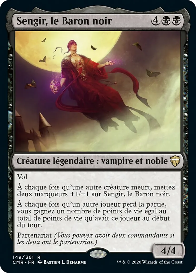 Sengir, le Baron noir — Commander Legends — Magic: The Gathering