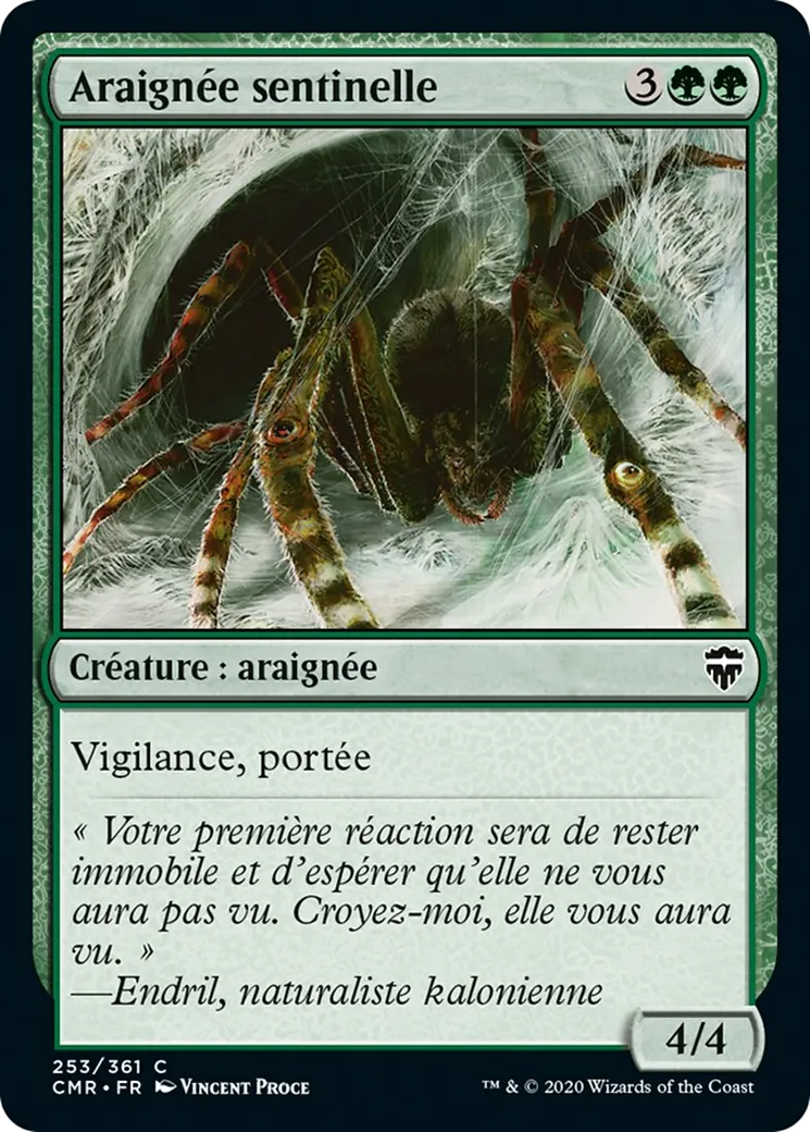 Araignée sentinelle — Commander Legends — Magic: The Gathering