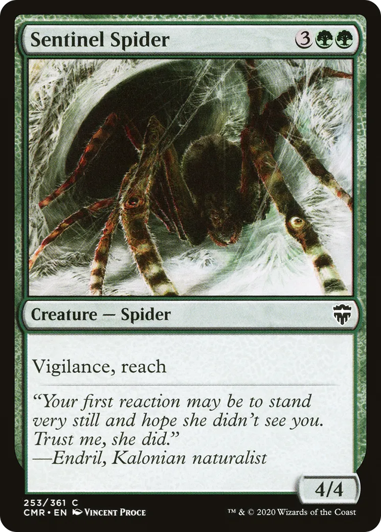 Sentinel Spider — Commander Legends — Magic: The Gathering