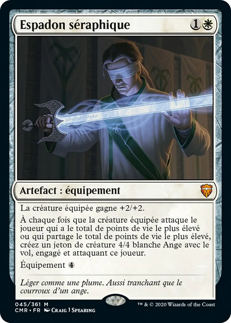 Espadon séraphique — Commander Legends — Magic: The Gathering