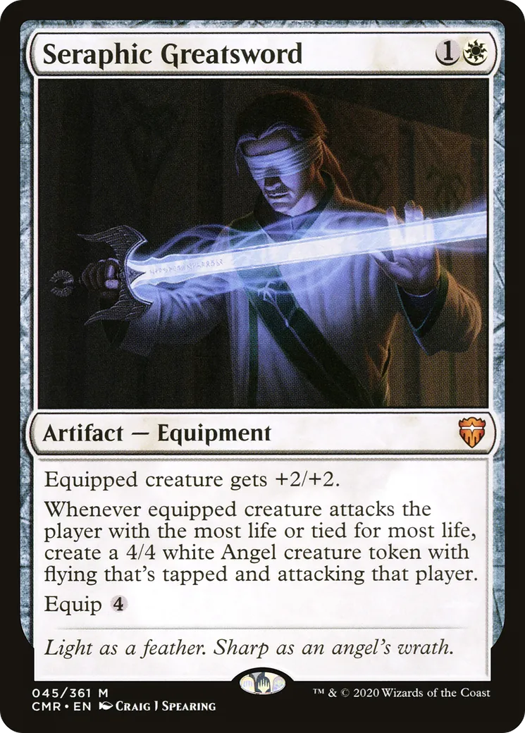 Seraphic Greatsword — Commander Legends — Magic: The Gathering
