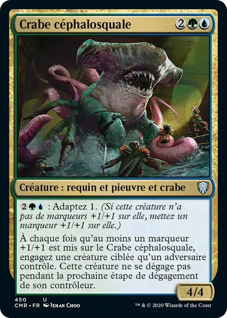 Crabe céphalosquale — Commander Legends — Magic: The Gathering