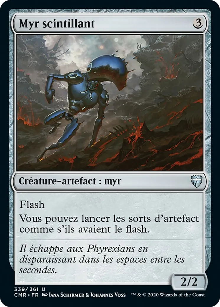 Myr scintillant — Commander Legends — Magic: The Gathering