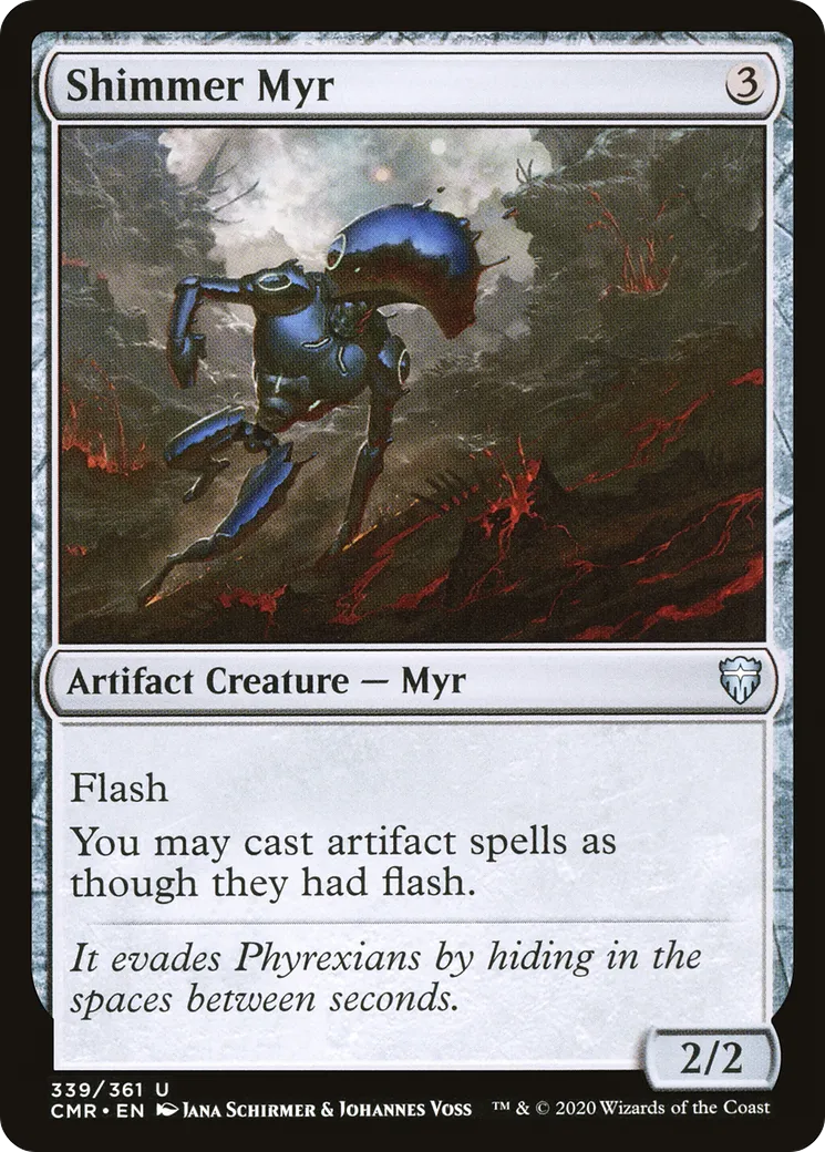 Shimmer Myr from Commander Legends - Magic: The Gathering