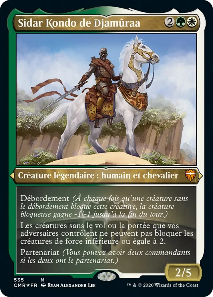 Sidar Kondo de Djamûraa — Commander Legends — Magic: The Gathering