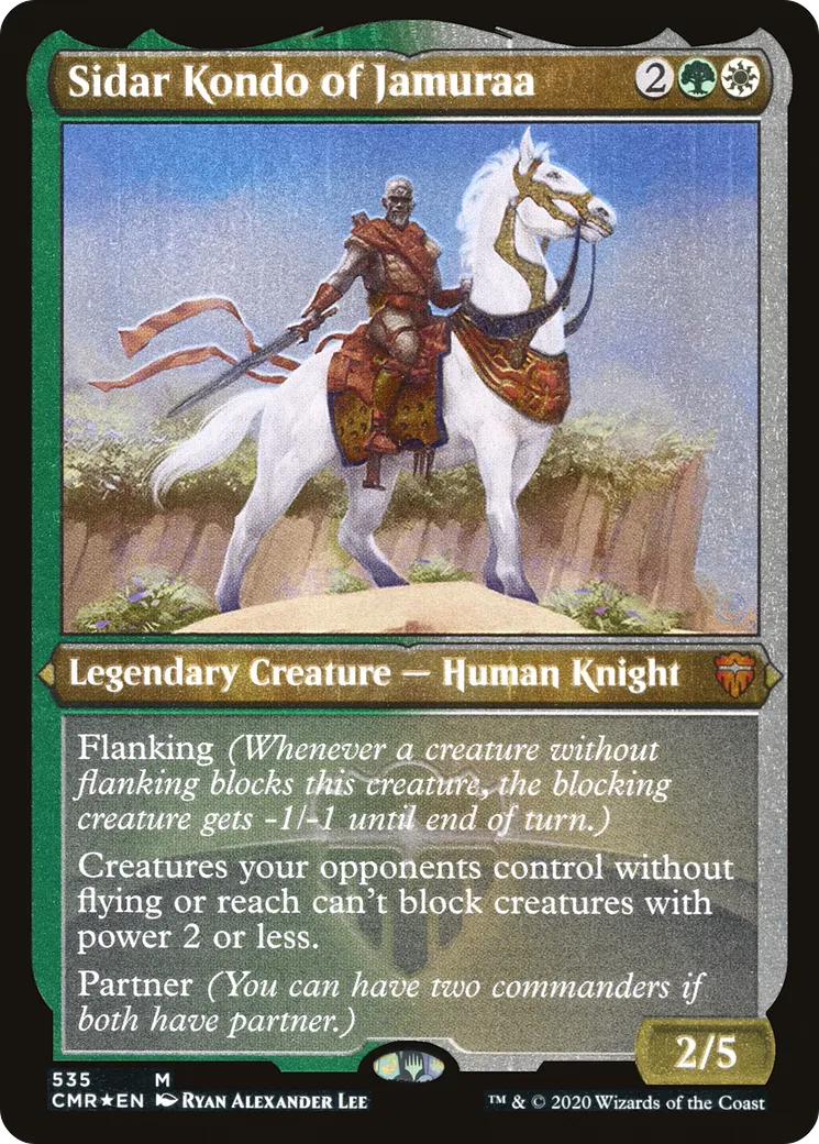 Sidar Kondo of Jamuraa — Commander Legends — Magic: The Gathering