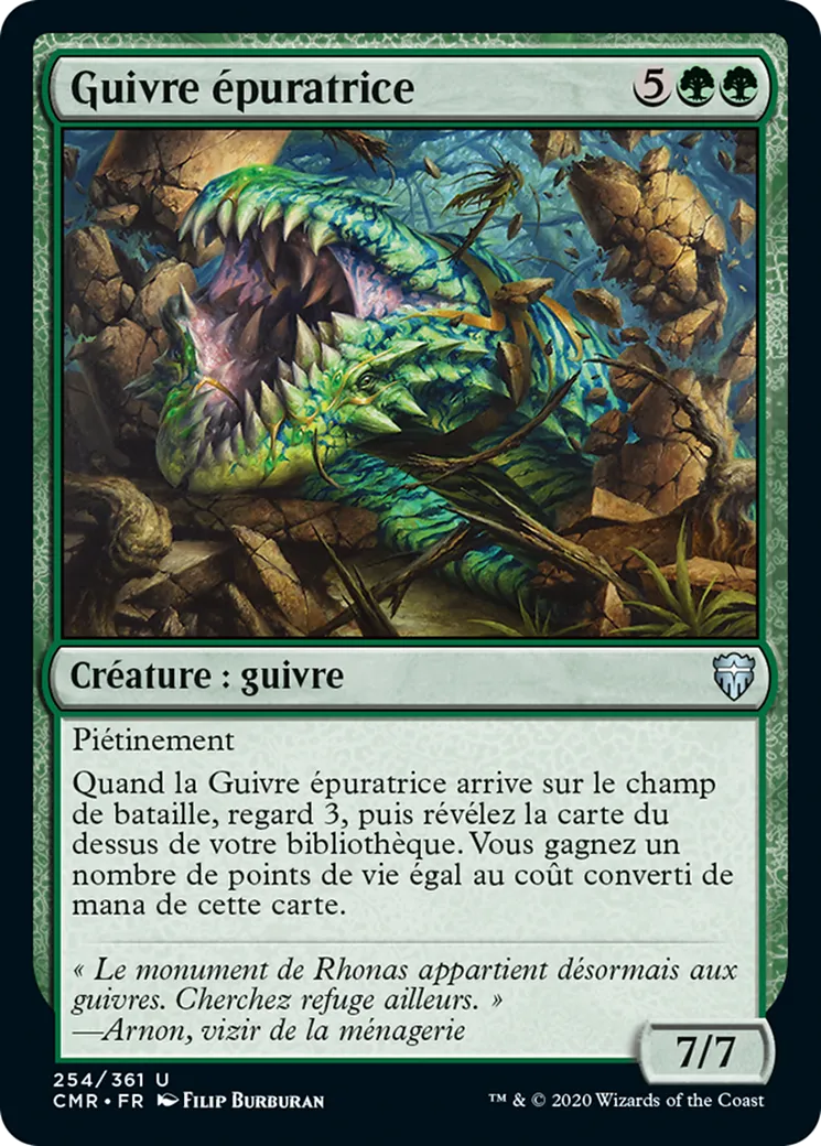 Guivre épuratrice — Commander Legends — Magic: The Gathering