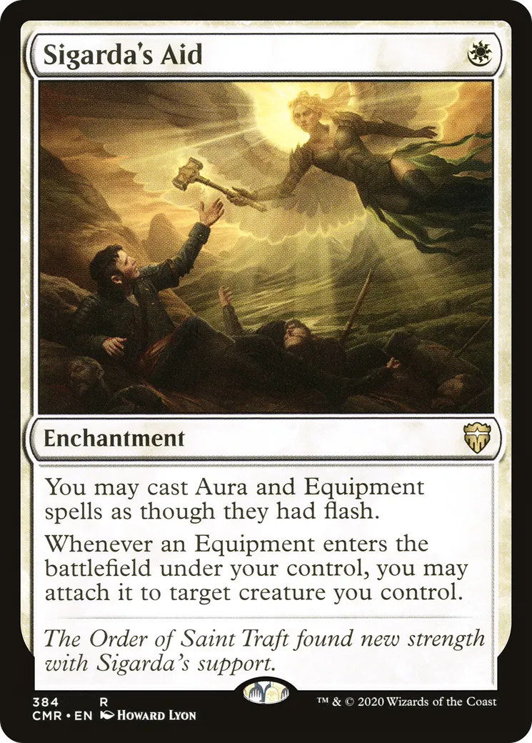Sigarda's Aid from Commander Legends - Magic: The Gathering