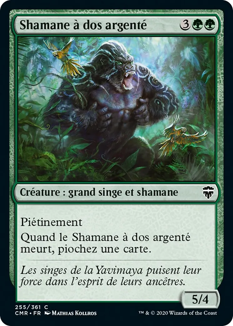 Shamane à dos argenté — Commander Legends — Magic: The Gathering