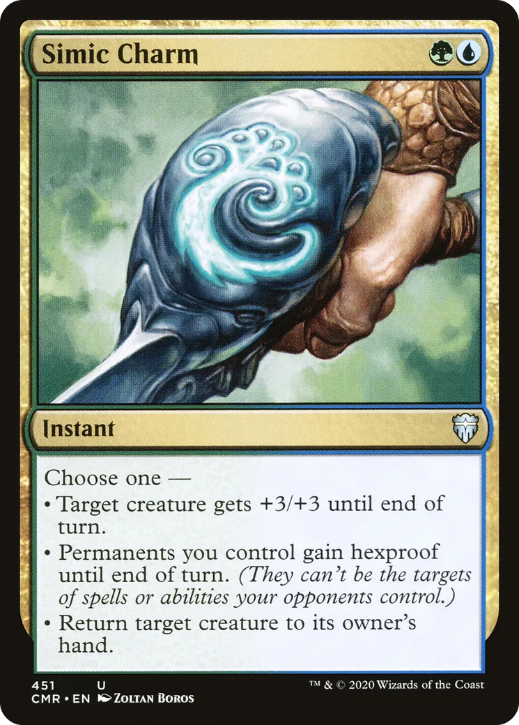 Simic Charm — Commander Legends — Magic: The Gathering