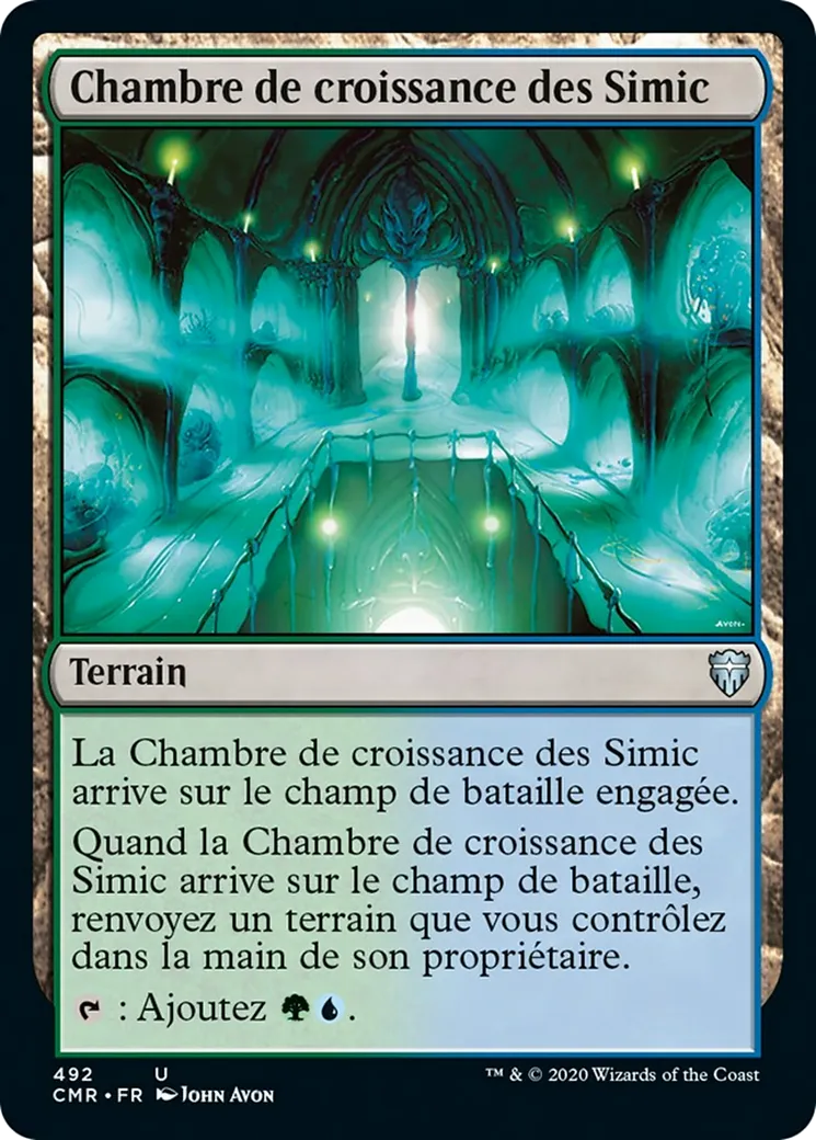 Chambre de croissance des Simic — Commander Legends — Magic: The Gathering