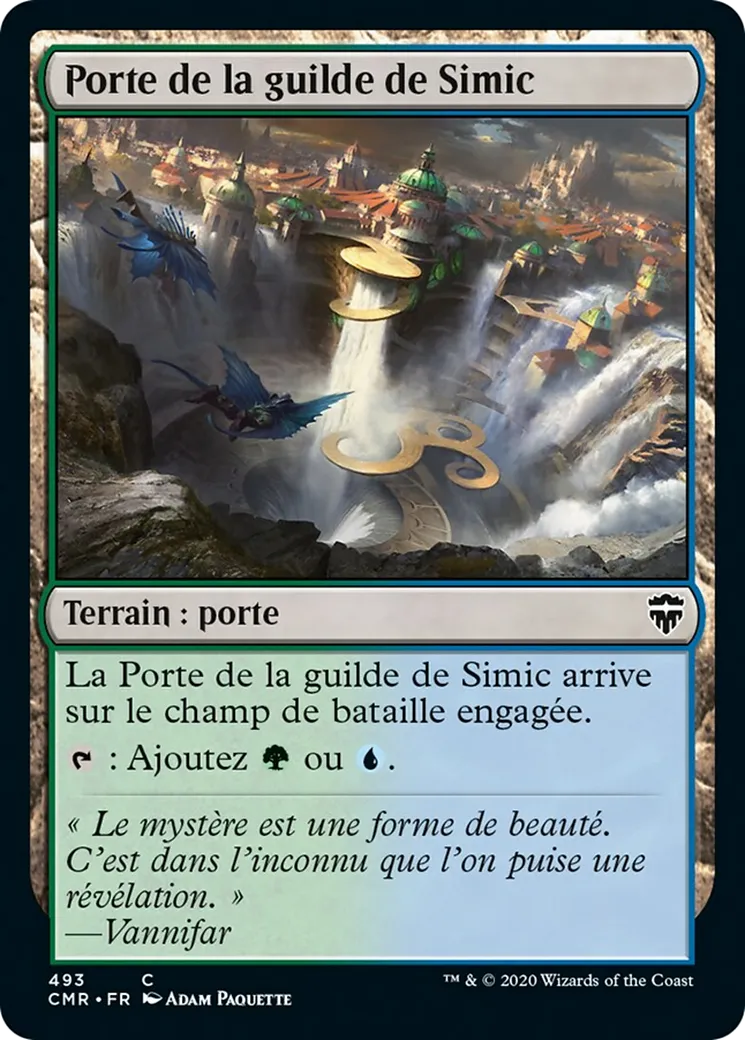 Porte de la guilde de Simic — Commander Legends — Magic: The Gathering
