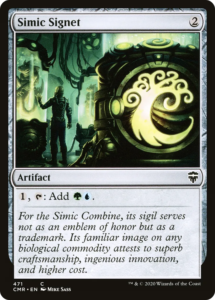 Simic Signet — Commander Legends — Magic: The Gathering