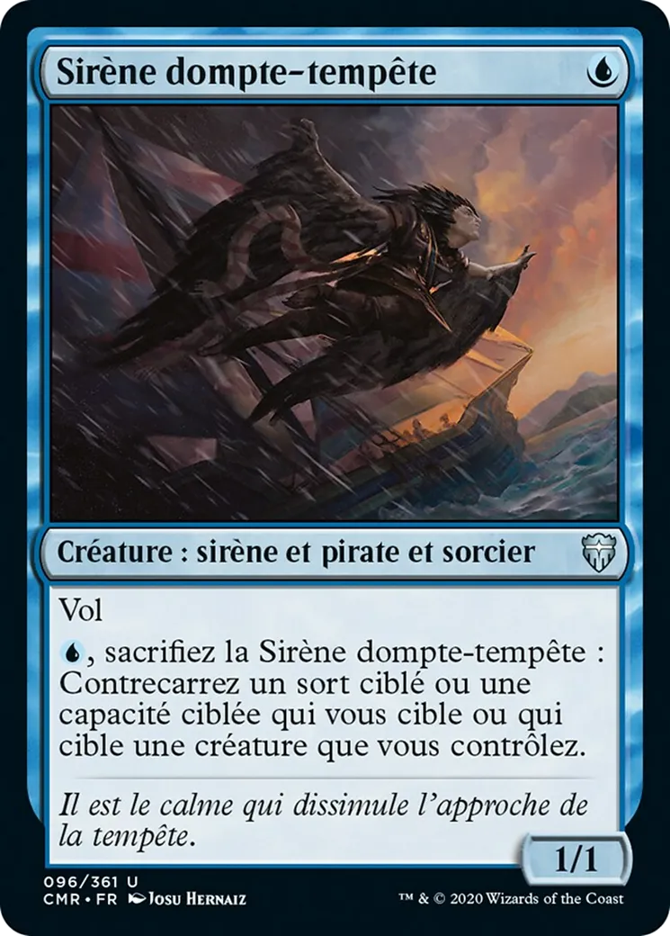 Sirène dompte-tempête — Commander Legends — Magic: The Gathering