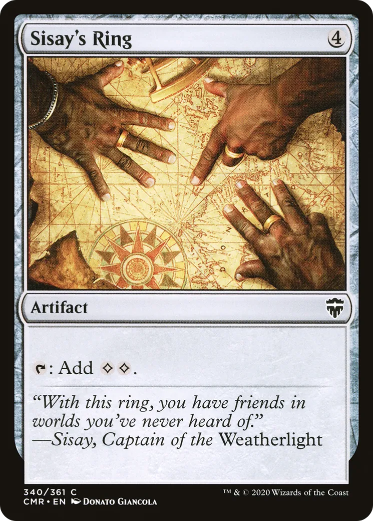 Sisay's Ring — Commander Legends — Magic: The Gathering