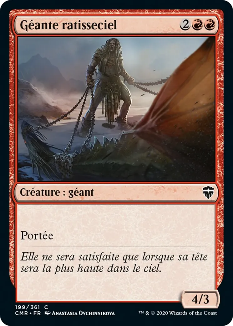 Géante ratisseciel — Commander Legends — Magic: The Gathering