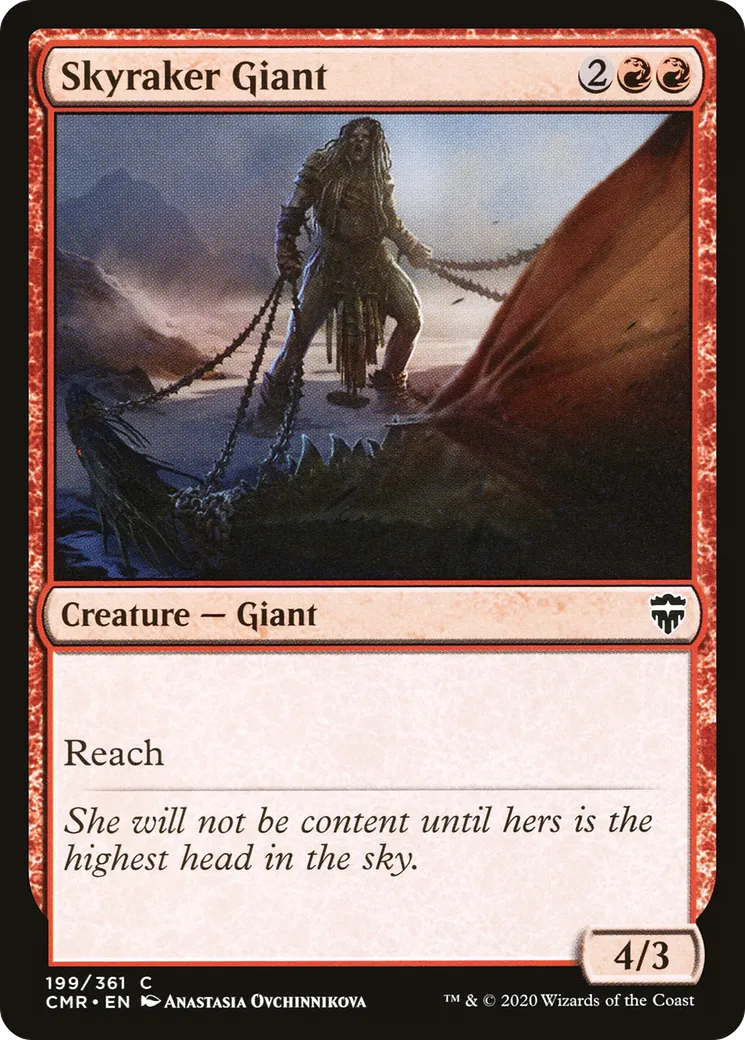Skyraker Giant from Commander Legends - Magic: The Gathering