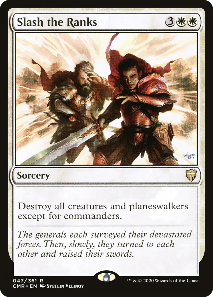 Slash the Ranks — Commander Legends — Magic: The Gathering