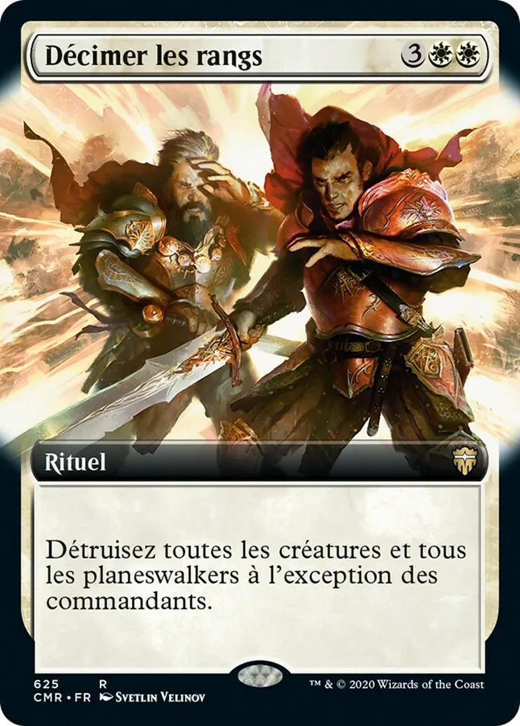 Décimer les rangs — Commander Legends — Magic: The Gathering