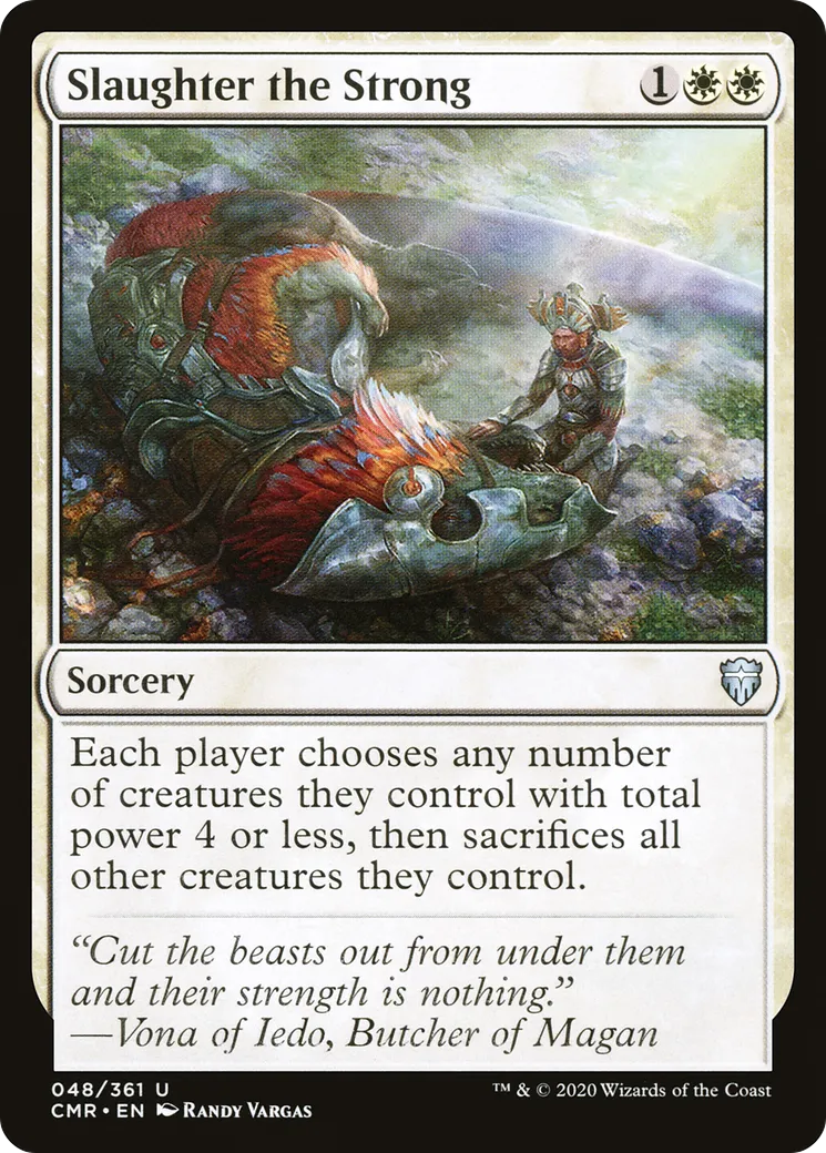 Slaughter the Strong — Commander Legends — Magic: The Gathering