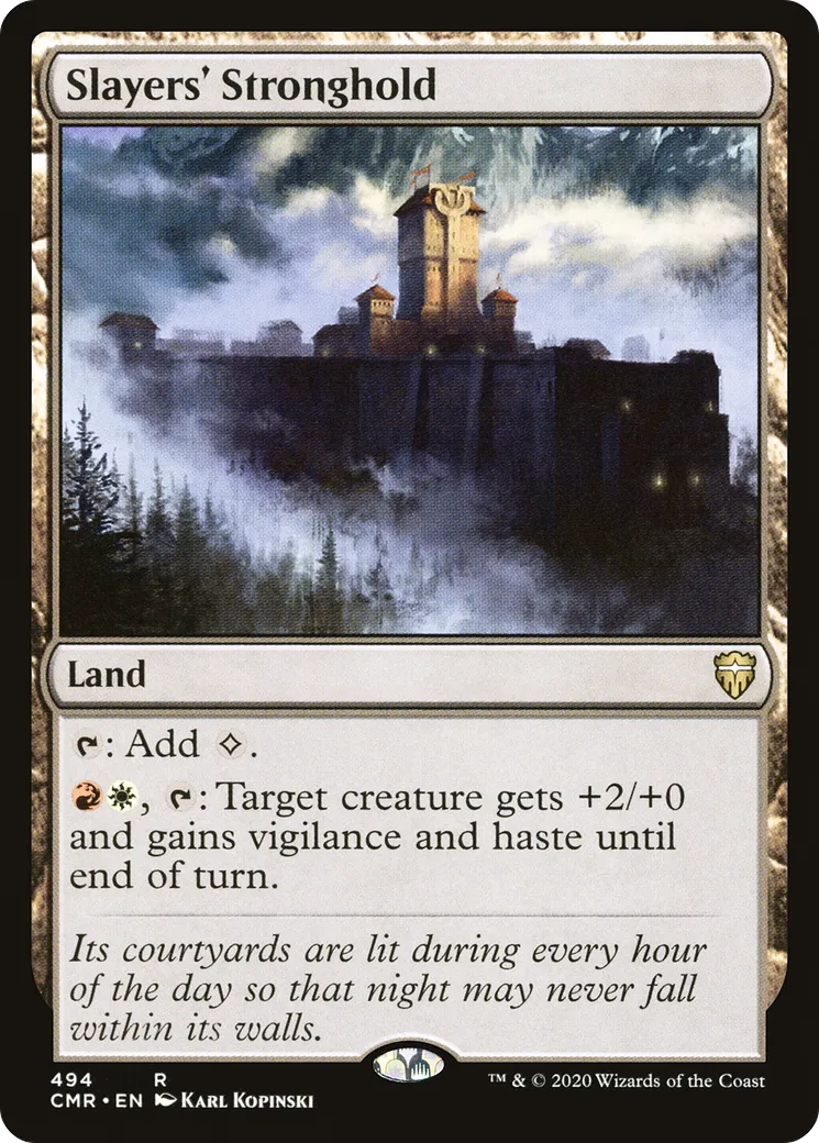 Slayers' Stronghold — Commander Legends — Magic: The Gathering
