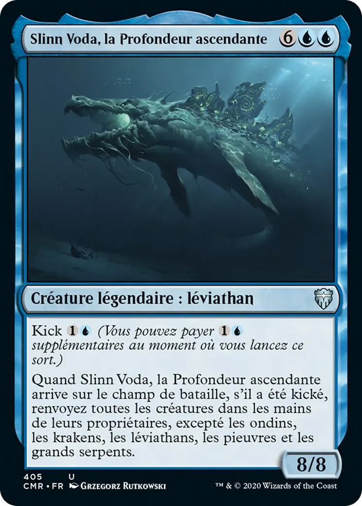 Slinn Voda, la Profondeur ascendante — Commander Legends — Magic: The Gathering