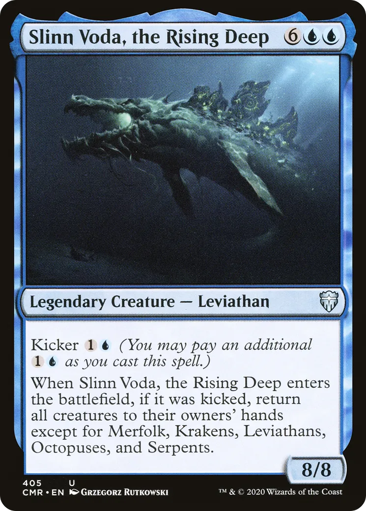 Slinn Voda, the Rising Deep — Commander Legends — Magic: The Gathering