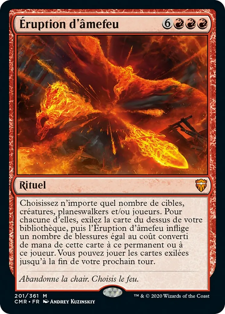 Éruption d'âmefeu — Commander Legends — Magic: The Gathering