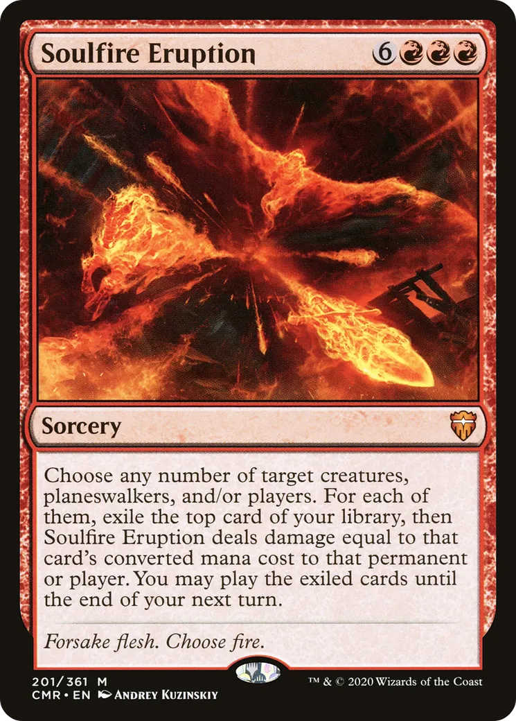 Soulfire Eruption — Commander Legends — Magic: The Gathering