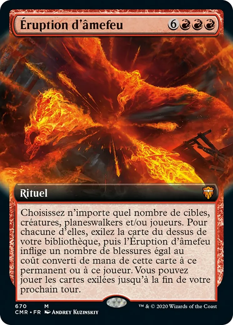 Éruption d'âmefeu — Commander Legends — Magic: The Gathering