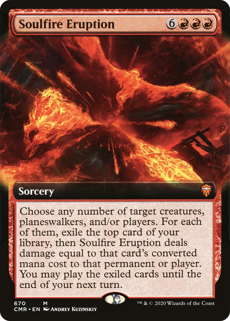 Soulfire Eruption — Commander Legends — Magic: The Gathering
