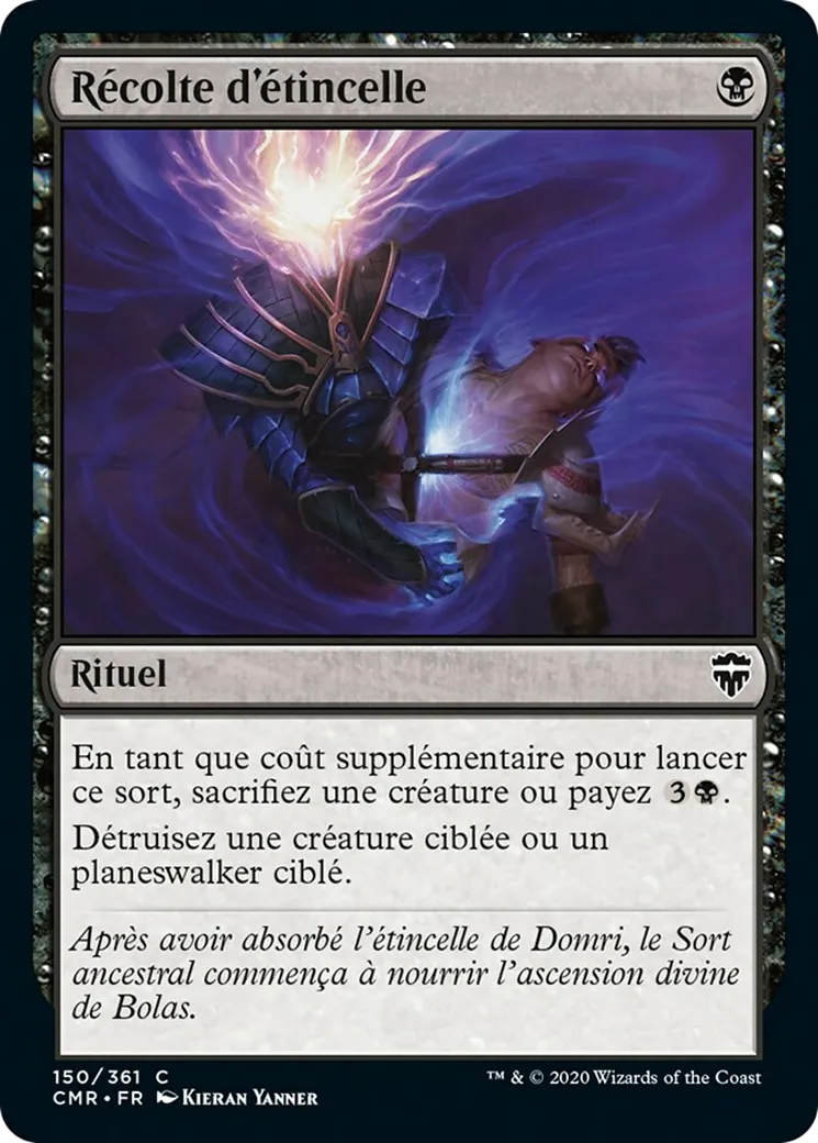 Récolte d'étincelle — Commander Legends — Magic: The Gathering