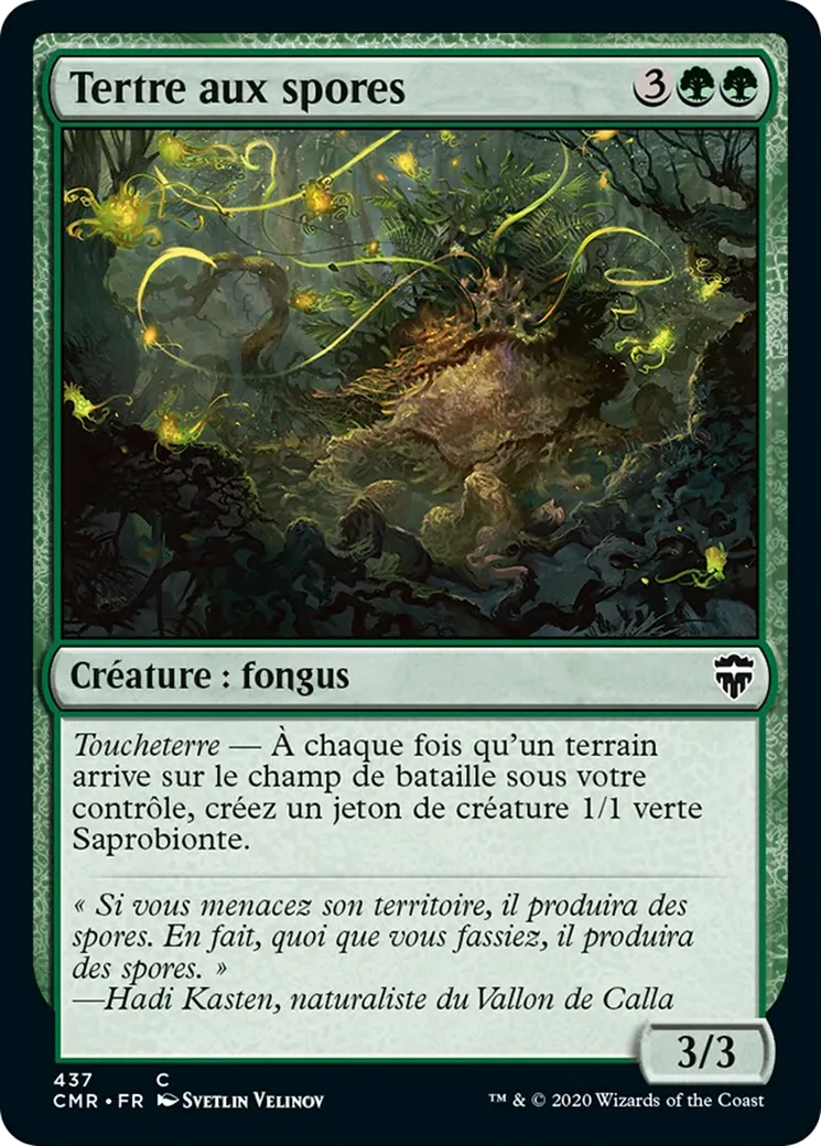 Tertre aux spores from Commander Legends - Magic: The Gathering