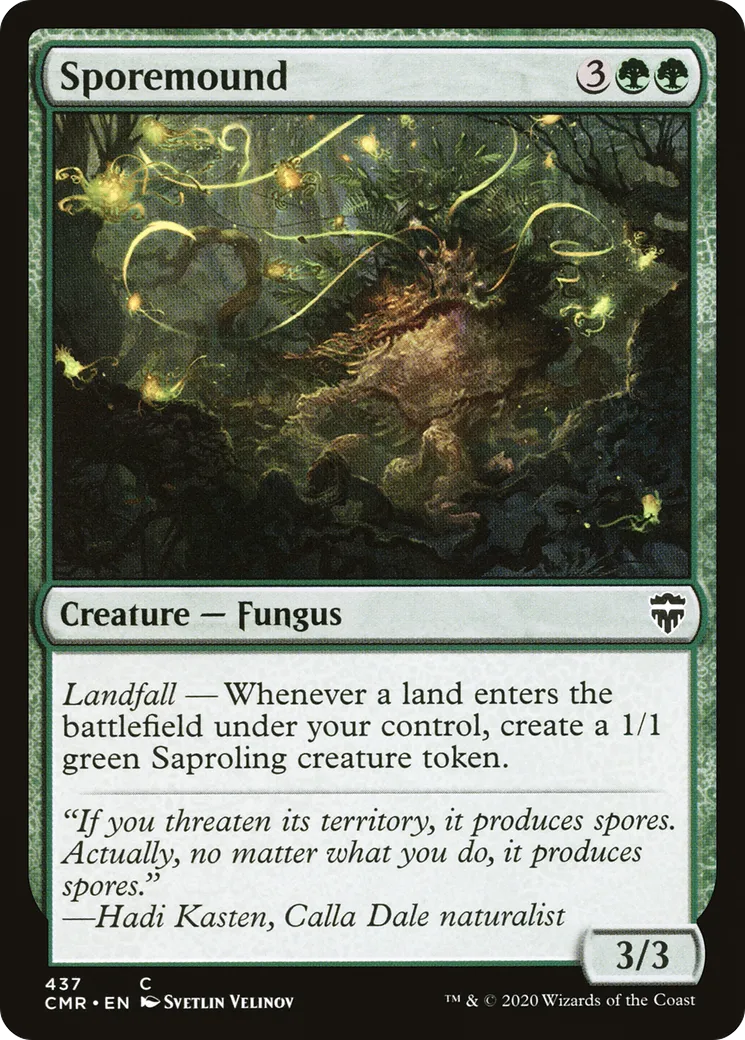 Sporemound from Commander Legends - Magic: The Gathering