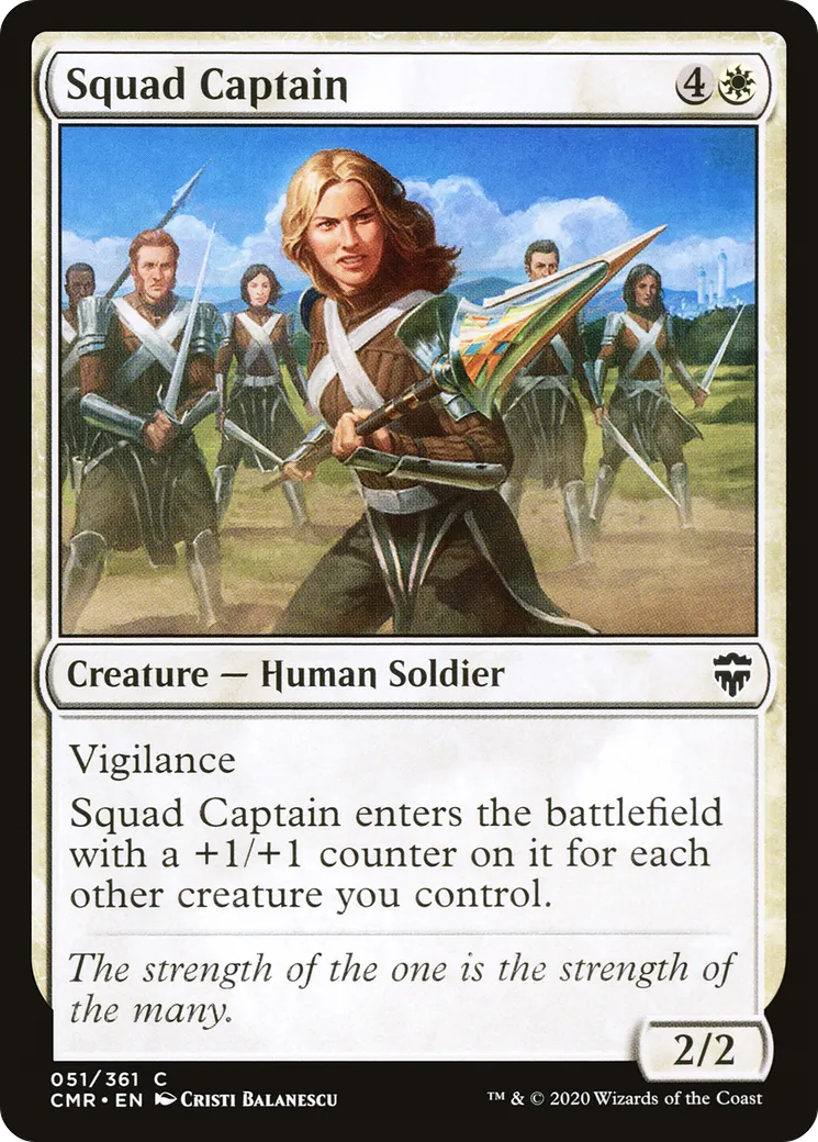 Squad Captain from Commander Legends - Magic: The Gathering